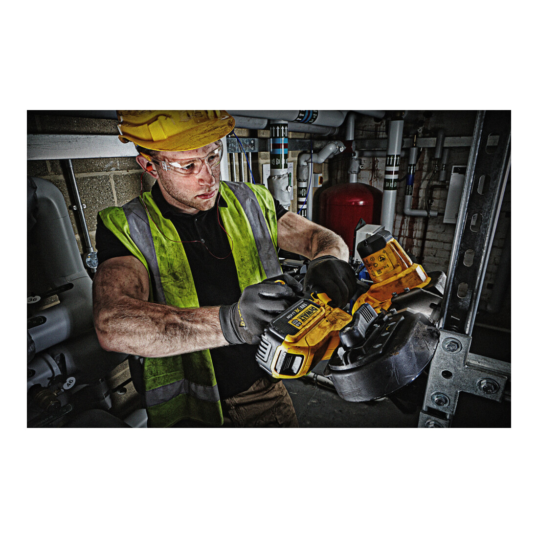 DEWALT 18,0 V Bandsäge (Basisversion) DCS371N-XJ