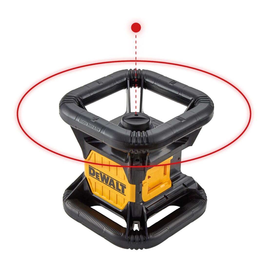 DEWALT 18 V Vollautomatischer Rotationslaser bis zu 457 m