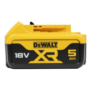 DEWALT 18 Volt / 5 Ah XR Ersatz-Akku mit speziellem Gehäuseschutz gegen Säuren und Chemikalen DCB184G-XJ