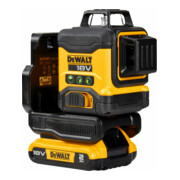 DEWALT 18 Volt Akku-Multilinienlaser 3x360°, 2Ah DCLE34031D1-QW-2