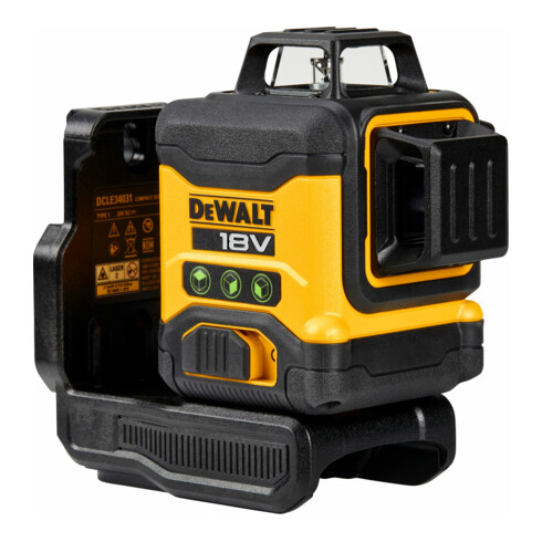 DEWALT 18 Volt Akku-Multilinienlaser 3x360° - Basisversion DCLE34031N-XJ