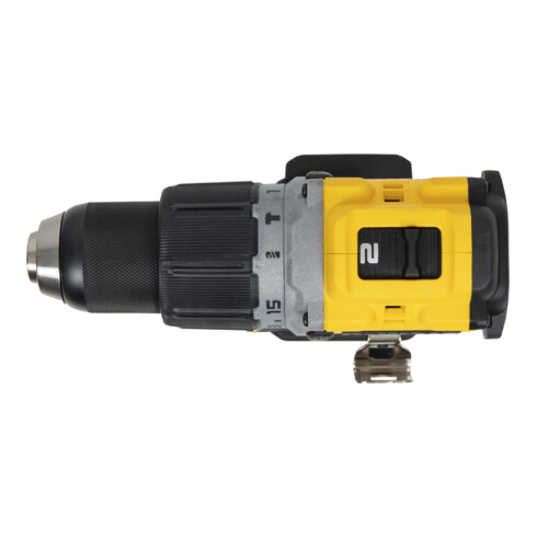 DEWALT 18V XR Akku-Schlagbohrschrauber (bürstenlos) inkl. 2x Powerstack Akku (18 Volt / 1,7 Ah) mit Pouch-Akku Technologie DCD805E2T-QW