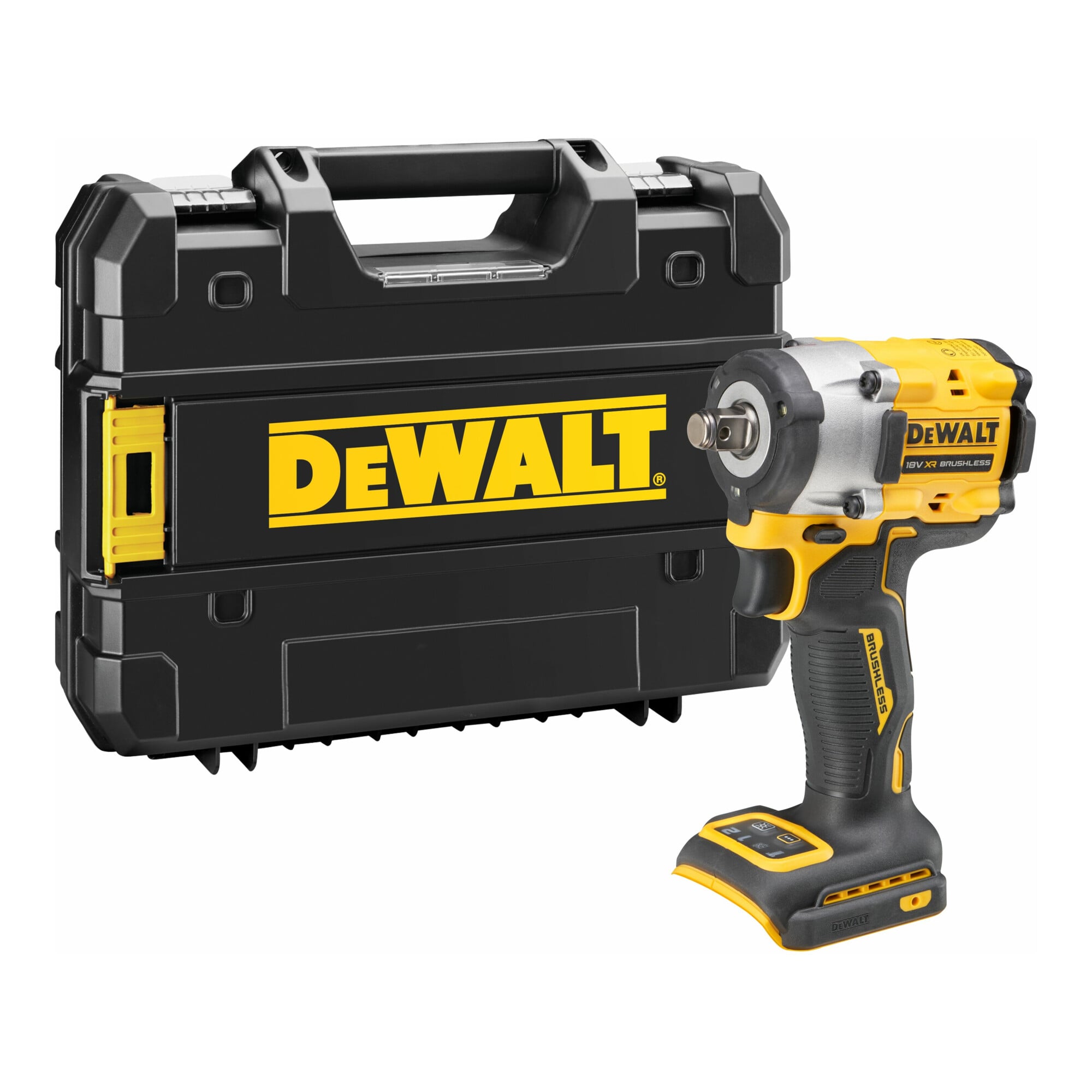 DEWALT 18V XR Akku-Schlagschrauber, 1/2" (bürstenlos), max. 406 Nm - Basisversion DCF921NT-XJ