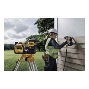 DEWALT 5 Punkt Kreuzlinien-Laser grün (1 x H / 1 x V / Lot oben & unten / 3 x H Punkte) inkl. 18V / 2Ah Akku, kompatibel mit 12V und 18V XR Akkus DCE825D1G18-QW-5