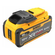 DEWALT 54 / 18 Volt Li-Ion Akku mit 270 Wh bzw. mit bis zu 15 Ah DCB549-XJ-3