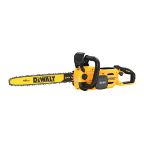DEWALT 54 Volt Akku-Kettensäge 45cm Schwert (bürstenlos) - Basisversion DCMCS574N-XJ