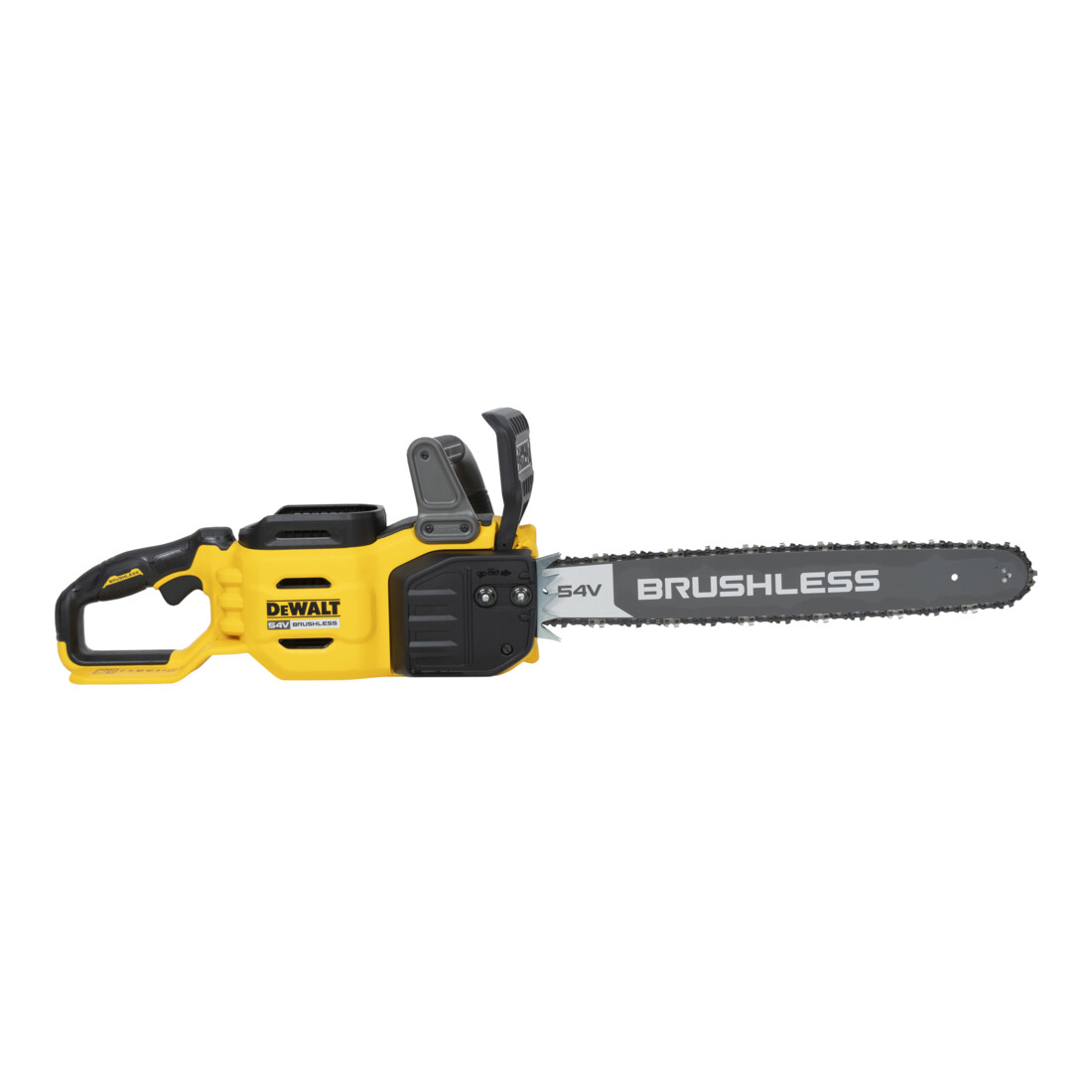 DEWALT 54 Volt Akku-Kettensäge 50cm Schwert (bürstenlos) - Basisversion DCMCS575N-XJ
