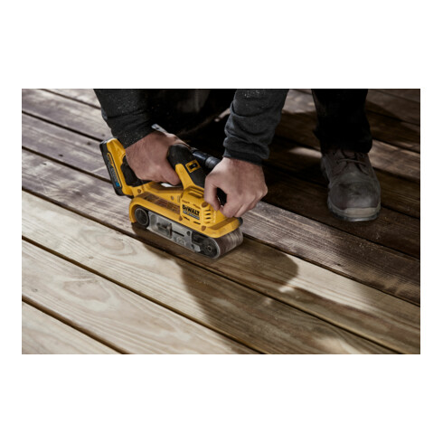 DEWALT Accu-bandschuurmachine, 18V, Basisversie