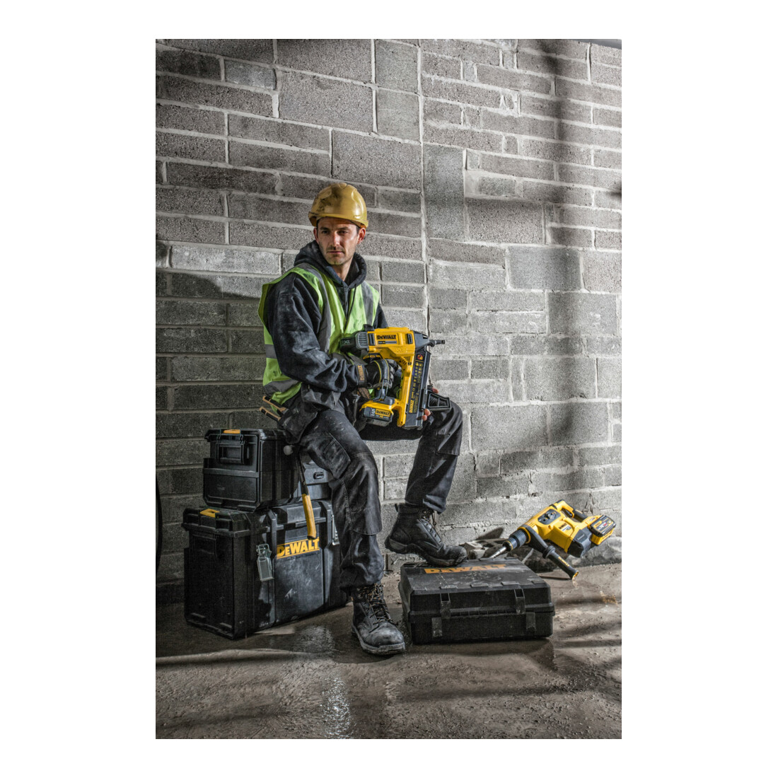 DEWALT accu-betonspijkermachine, 18V, basis v.
