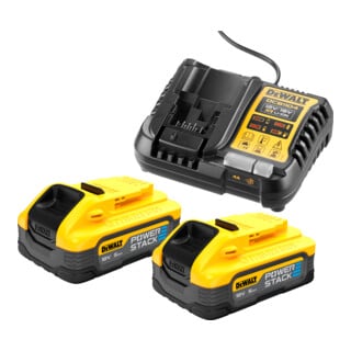 DEWALT Accu-Kit (2x 18V/5Ah PS plus DCB1104)
