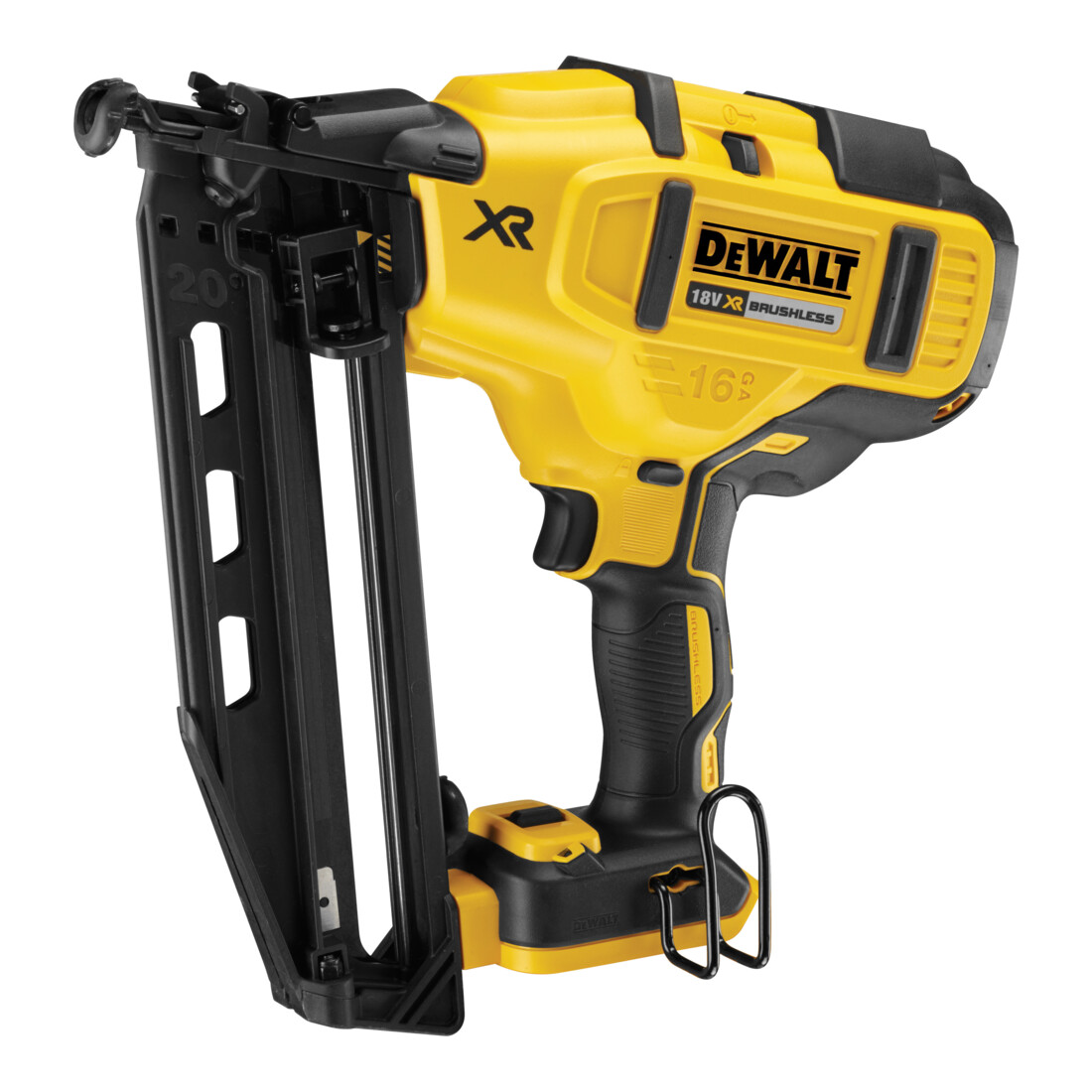 DEWALT accu-pennagelapparaat 63 mm 18V basisversie DCN660NT-XJ