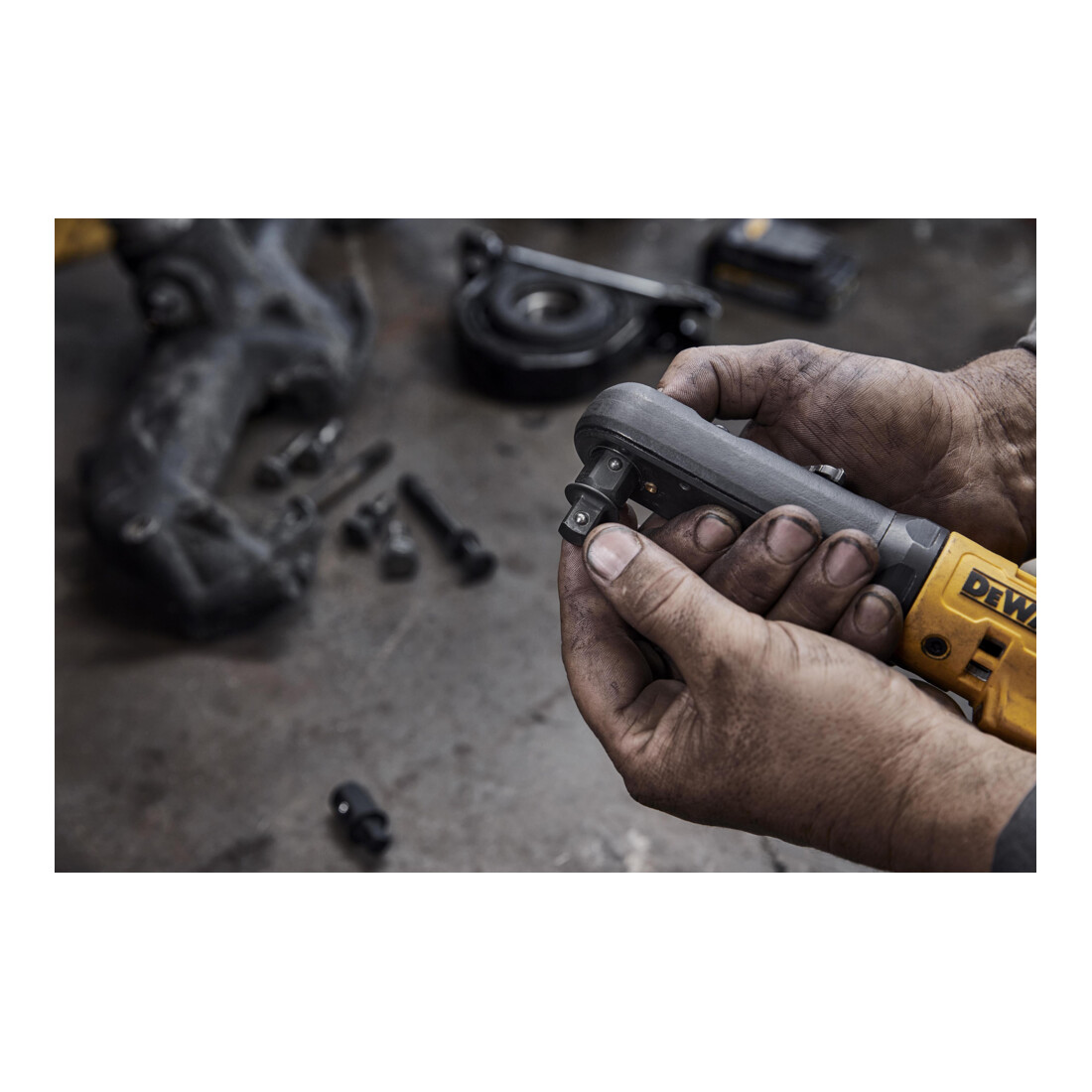 DEWALT Accu-ratelsleutel, 3/8-1/2", 18 V, Basisversie