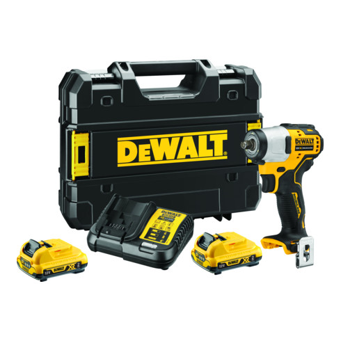 DEWALT accu slagmoersleutel (3/8") 12V / 2Ah DCF902D2-QW