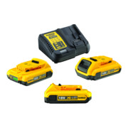 DEWALT accuset (3 x 18V / 2 Ah plus DCB 115) DCB115D3-QW-1