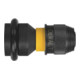 DEWALT Adattatore da 1/2" a 1/4", resistente agli urti DT7508-QZ-1