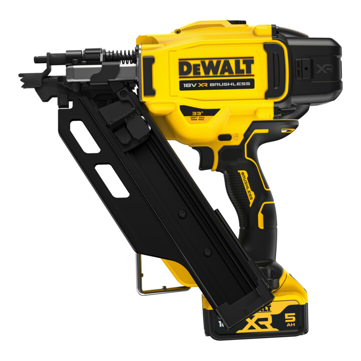 Dewalt Agrafeuse sans fil déclenchement simple et continu 18V/5Ah