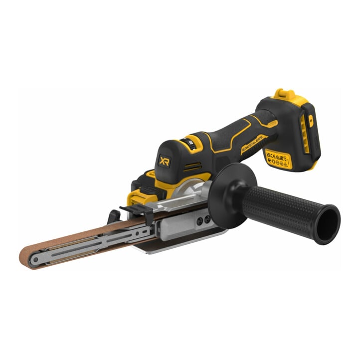 Set Dewalt Akku-Bandfeile 18V , Basisv. + Ersatz-Akku DCB184-XJ