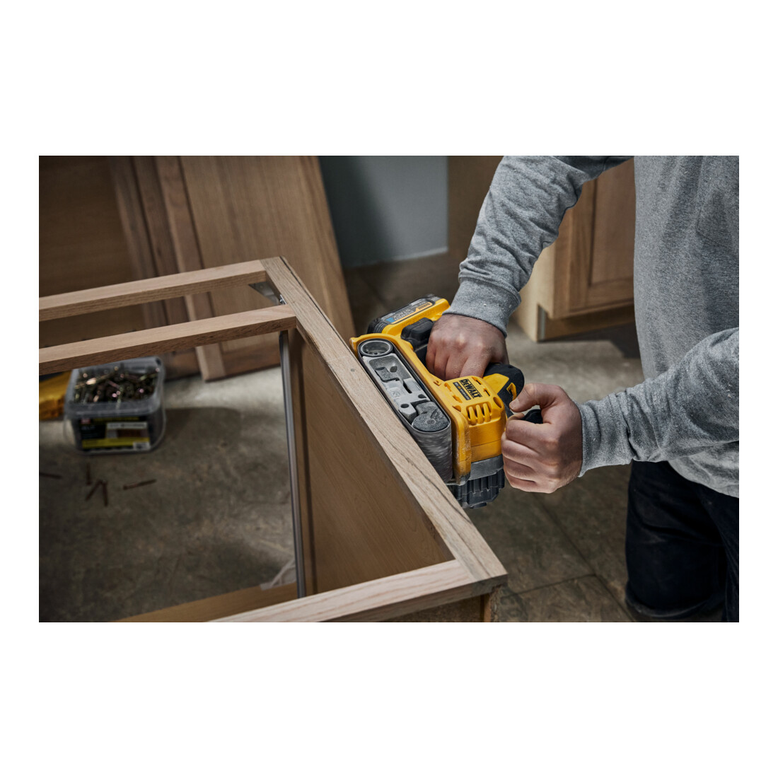 DEWALT Akku-Bandschleifer, 18V, Basisversion