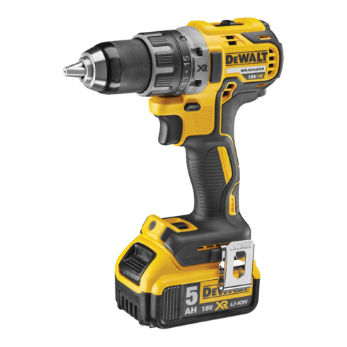 DEWALT Akku-Bohrschrauber 18 V / 5,0 (BL) DCD791P2-QW