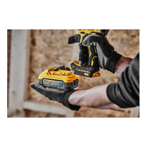 DEWALT Akku-Bohrschrauber 18V inkl. 2 x 18 V / 5 Ah Powerstack - Akkus