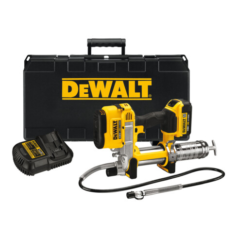 DEWALT Akku-Fettpresse 18V / 4,0Ah DCGG571M1-QW