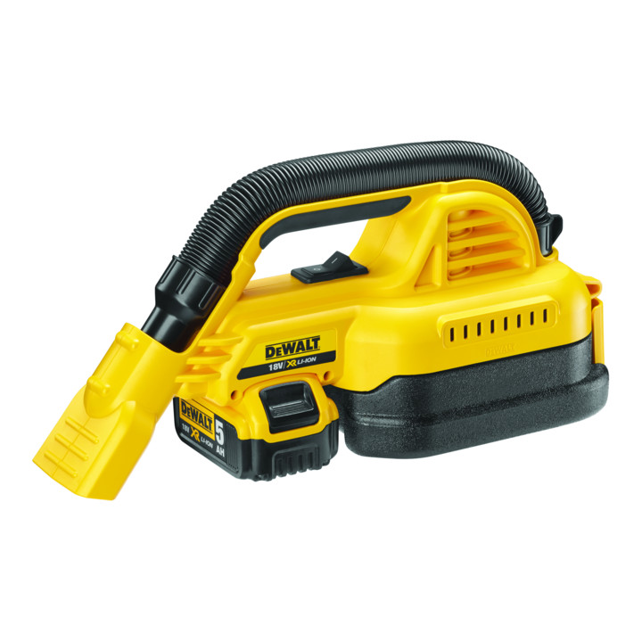 Set DeWalt Akku-Handsauger 18 V (Basisversion) - DCV517N-XJ + Ersatz-Akku DCB184-XJ