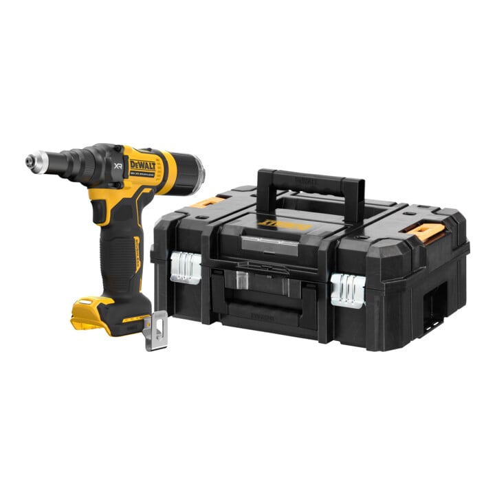 Set DeWalt Akku-Nietpistole, 18 V, Basisversion, 2,4 - 4,8 mm + Ersatz-Akku DCB184-XJ