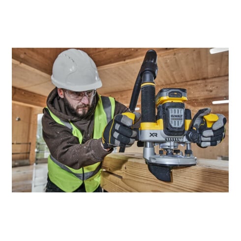 DEWALT Akku-Oberfräse 18 V DCW620NT-XJ, bürstenlos (Basisversion)