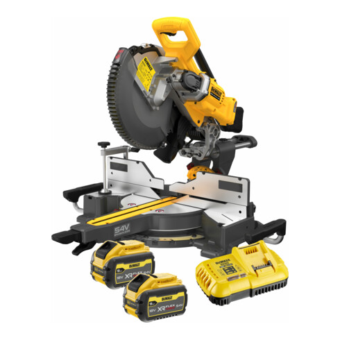 DEWALT Akku-Paneelsäge 305mm, 54V, inkl. 2 x 54V / 162 Wh Akkus
