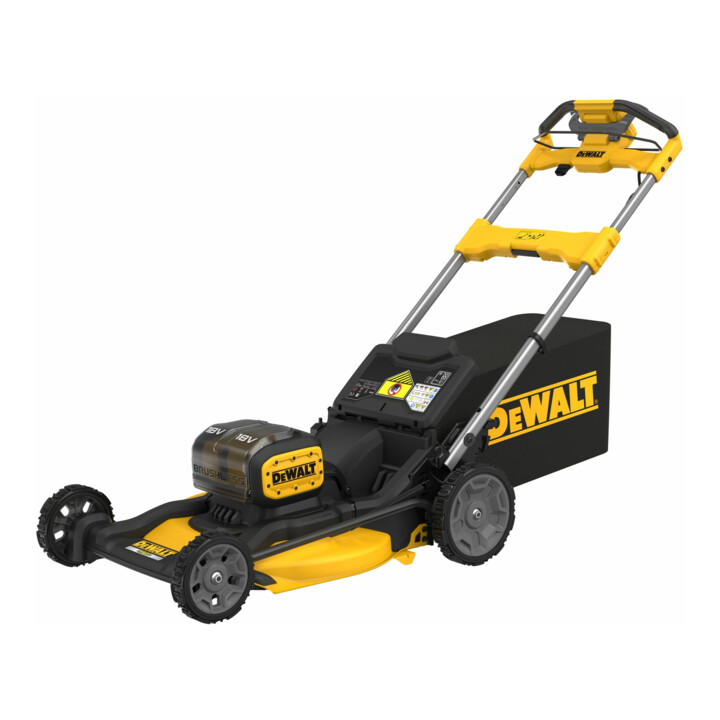 Set Dewalt Akku-Rasenmaeher(Antrieb), 53 cm,2x18V + Ersatz-Akku DCB184-XJ