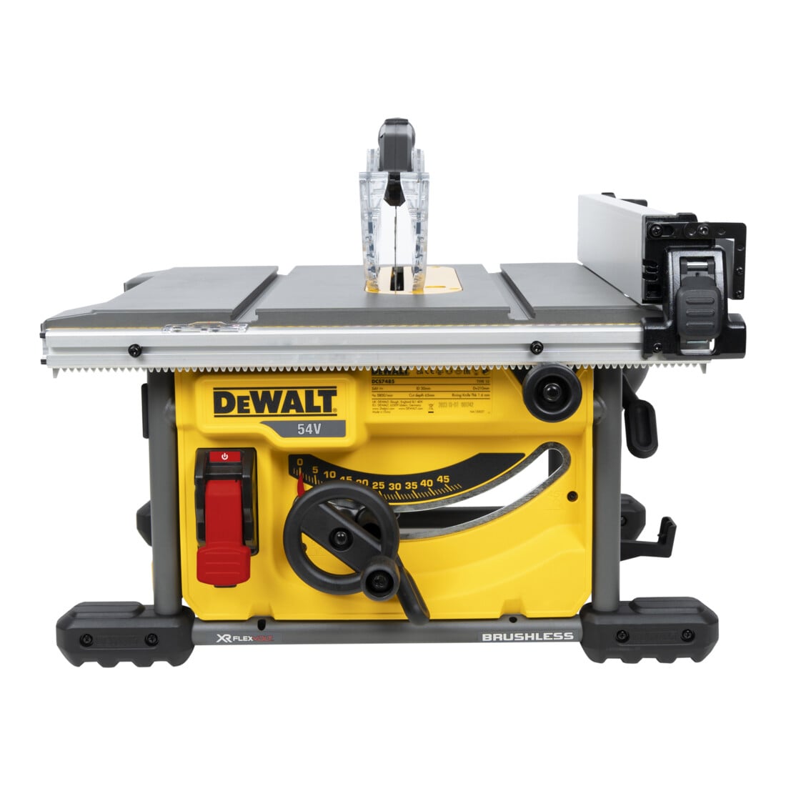DEWALT Akku-Tischkreissäge 54V Basisversion DCS7485N-XJ
