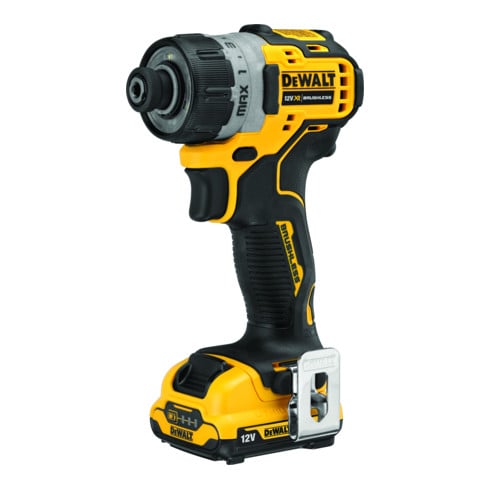 DEWALT Avvitatore a batteria (1/4") 12 V / 2 Ah DCF601D2-QW