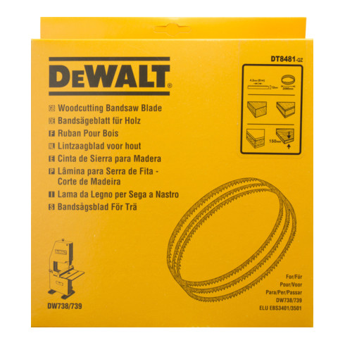 DEWALT Bandsägeblatt 2095x12x0,6 mm 4,2 mm DT8481-QZ