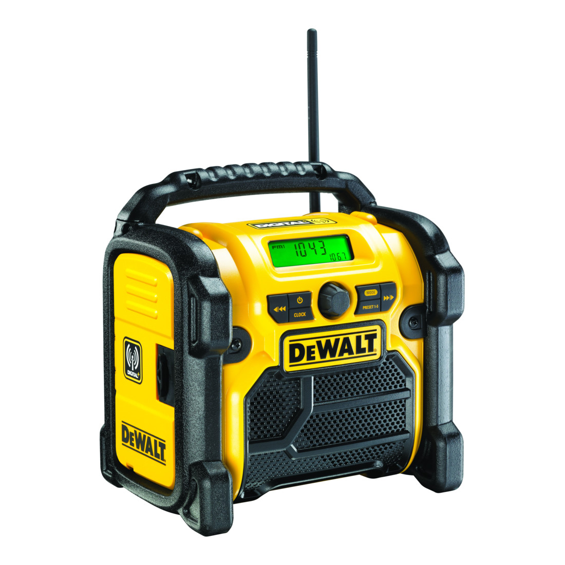 DEWALT batterij- en netradio TS-MUSIC-DE