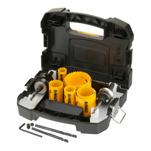 DEWALT BIM universele gatenzaagset, 11-delig.