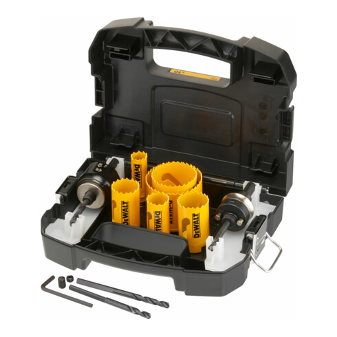 DEWALT BIM universele gatenzaagset, 11-delig.