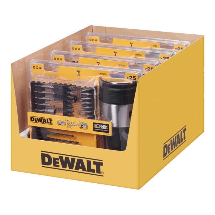 DEWALT Bit-Set 26-tlg. inkl. Becher DT70707-QZ