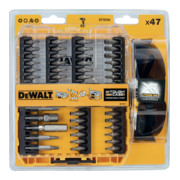 DEWALT Bit-Set 47-pcs. avec verres DT70704-QZ-5