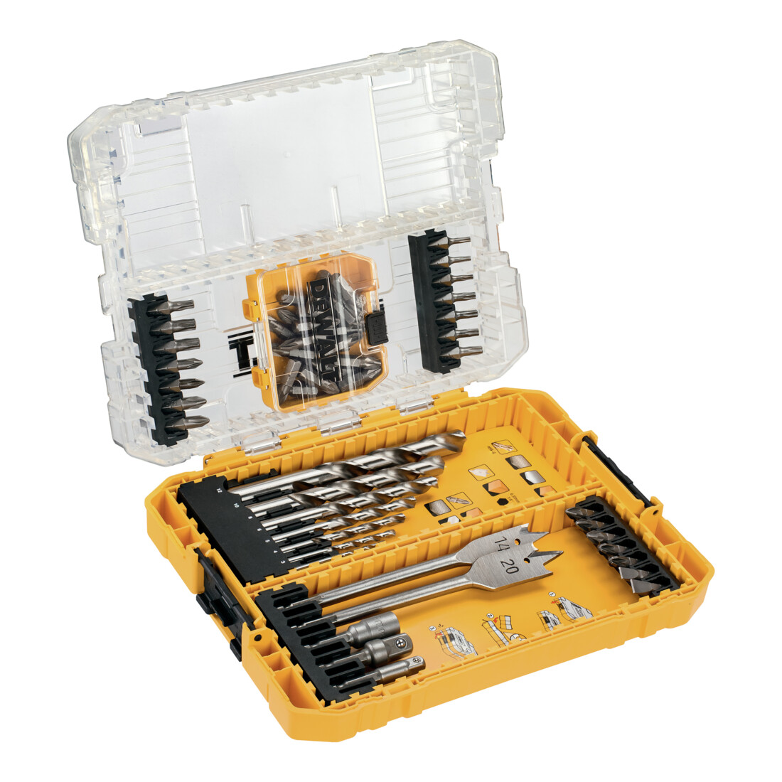DEWALT Bit und Bohrer-Set 55-tlg.
