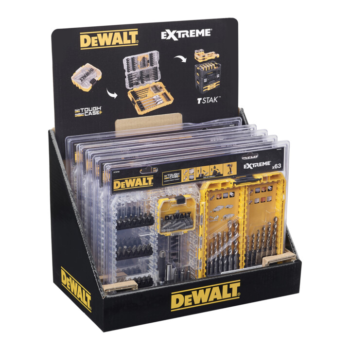 DEWALT Bit und Bohrer-Set 63-tlg.