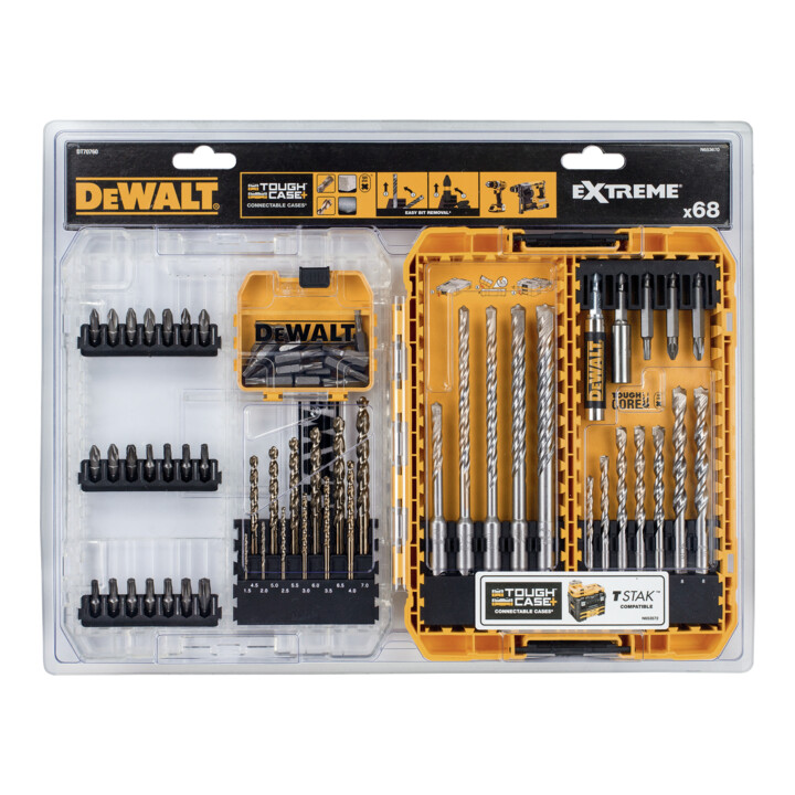 DEWALT Bit und Bohrer-Set 68-tlg.