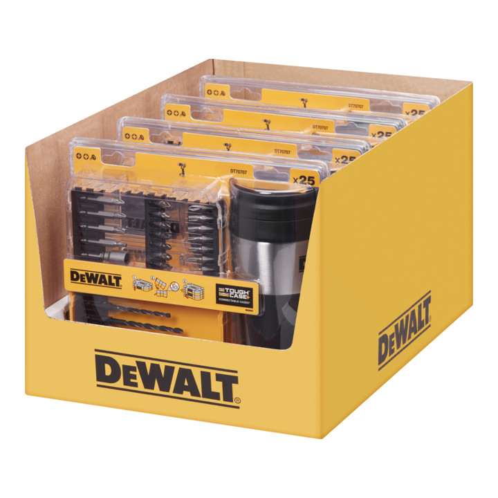 DEWALT bitset 26 dlg. incl. beker DT70707-QZ