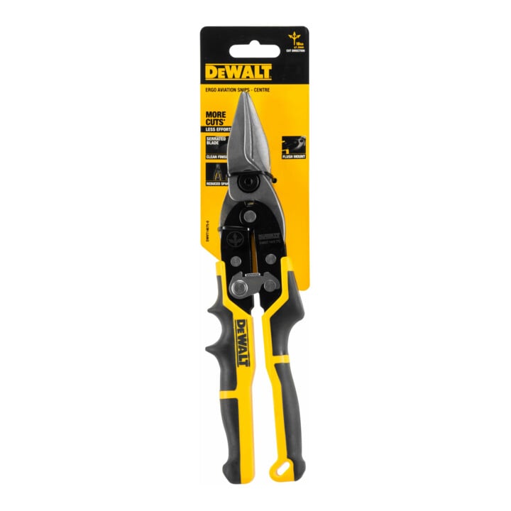 DEWALT Blechschere ERGO, gerade (gelb) DWHT14675-0