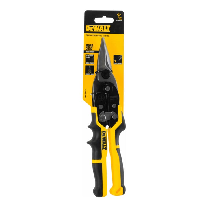 DEWALT Blechschere ERGO, gerade (gelb) DWHT14675-0