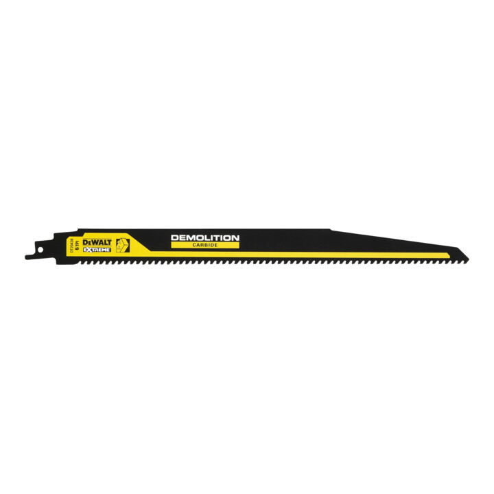 DEWALT Carbide Säbelsägeblatt für nageldurchsetztes Holz (Demolition) 305 mm 6TPI
