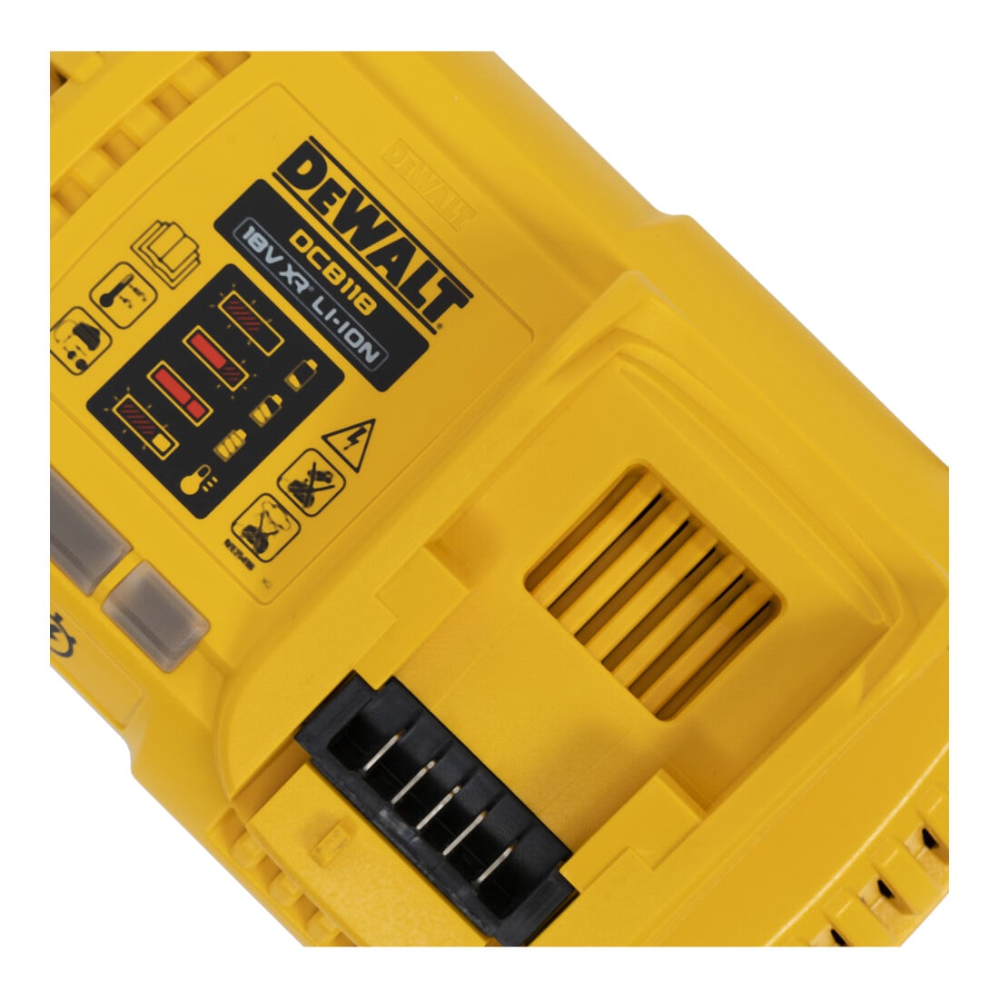 DEWALT Caricabatterie rapido per 54 o 18 V DCB118-QW
