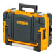 DEWALT Cassetta portautensili TSTAK I, robusta e compatta, con protezione IP54 e inserto in schiuma (volume 27l)-1