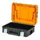 DEWALT Cassetta portautensili TSTAK I, robusta e compatta, con protezione IP54 e inserto in schiuma (volume 27l)-4