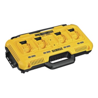 DEWALT Chargeur quadruple rapide DCB104-QW pour toutes batteries