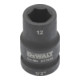 DEWALT Chiave a bussola L=24mm 1/2 resistente agli urti 1/2mm-1